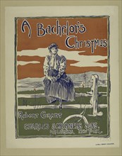 A bachelor's Christmas, c1895 - 1911. Originally published: 1895