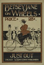 Betsy Jane on wheels, c1895 - 1911. Originally published: 1895
