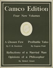 Cameo edition, c1895 - 1911. Charles Scribner's Sons, 1895.