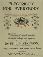 Electricity for everybody, c1895 - 1911. Published: 1895