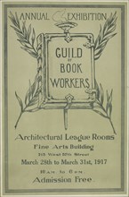 Annual exhibition. Guild of book workers, c1917.