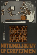 Tenth annual exhibition and sale [..] national society of craftsman, c1887 - 1922. Event: 1916