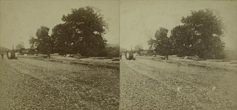 Paving of Lenox Ave. north of Central Park., c1850-1930.