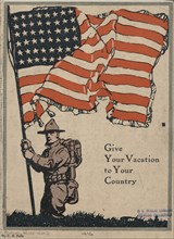 Give your vacation to your country, 1916.