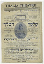 Shelomoh ha-melekh, c1898-09-17. [Publisher: Thalia Theatre; Place: New York]  Additional Title(s): King Solomon