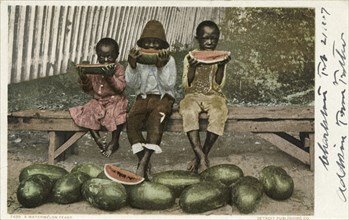 A Watermelon Feast, 1903 - 1904.