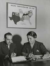 Constance Daniel and Jerome Robinson; Farm Security Administration, Sept. 1941. Creators: Farm Security Administration, John Vachon.