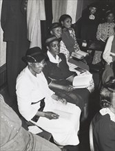 Members of the congregation of the "store front" Baptist Church, Chicago, Illinois, April, 1941.