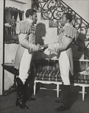 Rex Ingram and Louis Shaye, 1938.