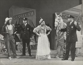 Doe Doe Green, Lester Palmer, Sybil Moore, "Aggie", and Clifton Davis, 1937.