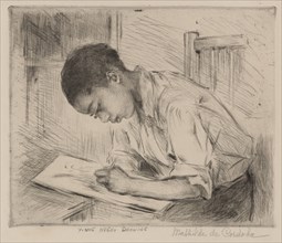 Young Negro Drawing, ca.1935 - 1943.