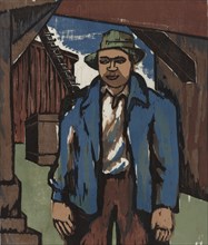 Man at Construction, ca.1935 - 1943.