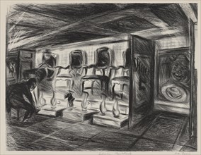 Subway Bootblack, ca.1935 - 1943.