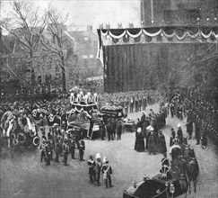 ''The King of Holland's Funeral at the Hague', 1890. Creator: Unknown.