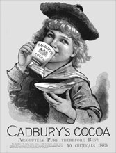''Cadbury's Cocoa', 1891. Creator: Unknown.
