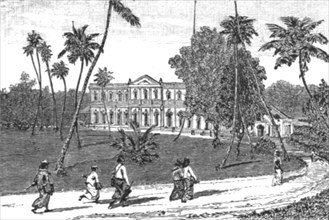 ''The Prince of Wales College, Morottos, Ceylon', 1891. Creator: LK van Dort.