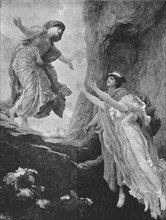 ''Pictures of the Year - VI. "The Return of Persephone"; after Sir F Leighton, Bart, PRA', 1891. Creator: Unknown.