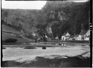 The Cliffs, Cheddar, Sedgemoor, Somerset, 1907. Creator: Katherine Jean Macfee.