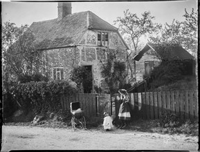 Great and Little Kimble, Wycombe, Buckinghamshire, 1910. Creator: Katherine Jean Macfee.
