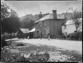 The Plough, Lower Cadsden, Princes Risborough, Wycombe, Buckinghamshire, 1910. Creator: Katherine Jean Macfee.