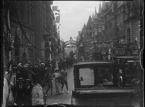 Fleet Street, City of London, London, 1911. Creator: Katherine Jean Macfee.