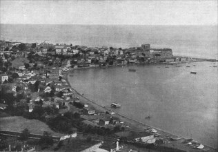 'Le port de Trebizonde', 1916. Creator: M. Lenicque.