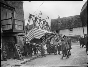 High Street, Burford, West Oxfordshire, Oxfordshire, 1924. Creator: Katherine Jean Macfee.