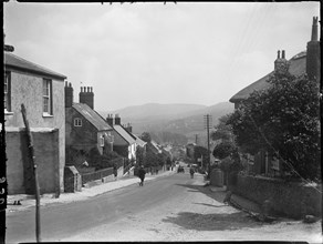 The Street, Charmouth, West Dorset, Dorset, 1925. Creator: Katherine Jean Macfee.