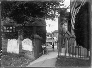 St Mildred's Church, High Street, Tenterden, Ashford, Kent, 1926. Creator: Katherine Jean Macfee.