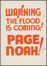Noah, [193-]. Creator: Unknown.