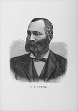 C. B. Purvis, 1887. Creator: Unknown.
