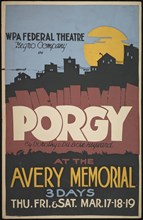 Porgy, Hartford, 1938. Creator: Unknown.