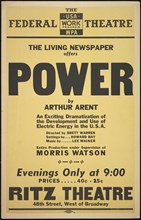 Power, New York, 1937. Creator: Unknown.