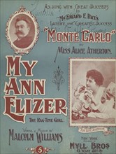 'My Ann Elizer', 1898. Creator: Unknown.