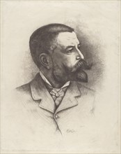 Self-Portrait, 1884. Creator: Thomas Nast.