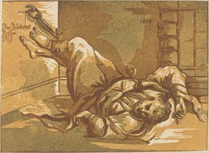 Man in Chains, 1808. Creator: John Skippe.