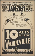 Vaudeville Revue, [193-]. Creator: Unknown.