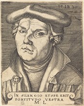 Martin Luther, 1530. Creator: Master I. B..