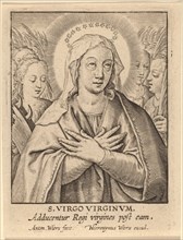S. Virgo Virginum. Creator: Antonius Wierix.