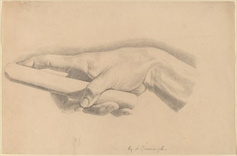 Study of a Hand. Creator: Horatio Greenough.