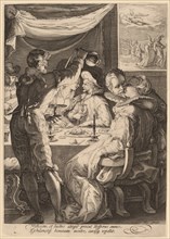 Evening, c.1595-1598. Creator: Jan Saenredam.