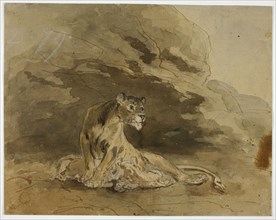 Lioness and Cubs, n.d. Creator: Sawrey Gilpin.