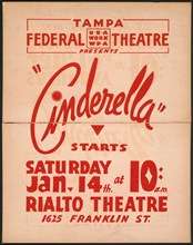 Cinderella, Tampa, FL, 1936. Creator: Unknown.