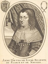 Anne of Austria. Creator: Balthasar Moncornet.