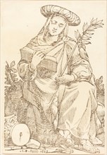 Sibylla Libyca, 1625. Creator: Jacques Stella.