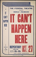 It Can't Happen Here, [193-]. Creator: Unknown.