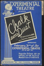 Chalk Dust, New York, [1936]. Creator: Unknown.