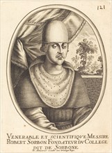 Robert de Sorbon. Creator: Balthasar Moncornet.