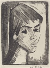 Irene Altman, 1921/1922. Creator: Otto Mueller.