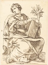 Sibylla Agrippa, 1625. Creator: Jacques Stella.